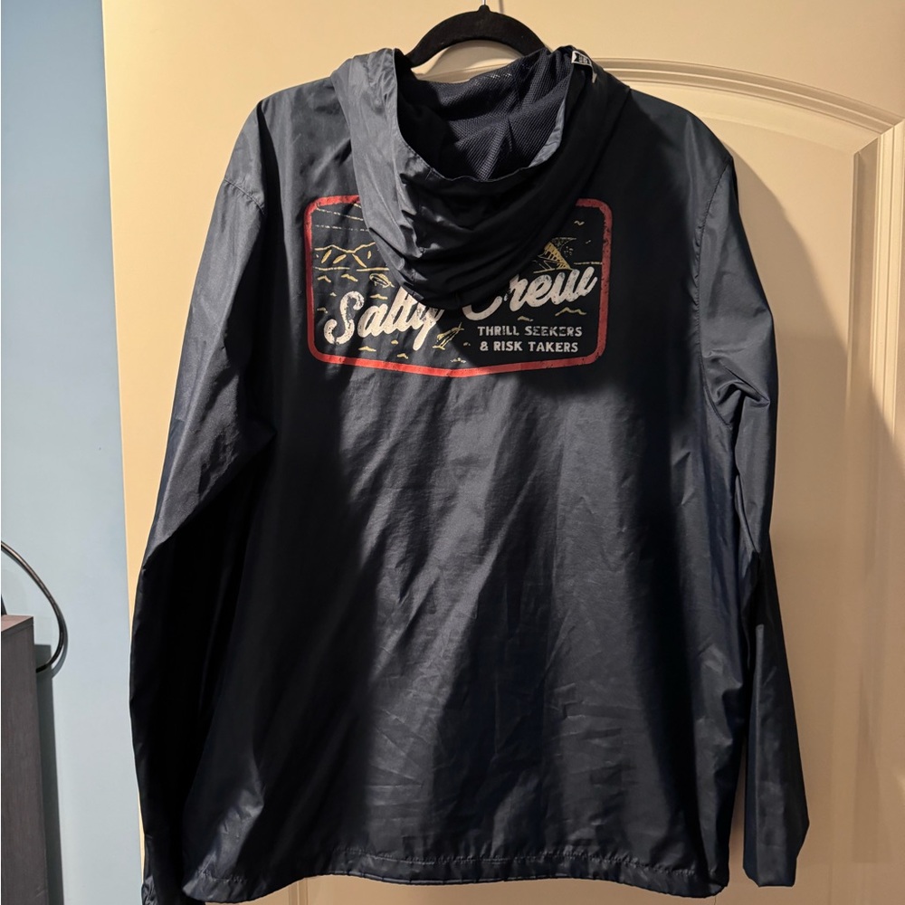 Salty crew windbreaker